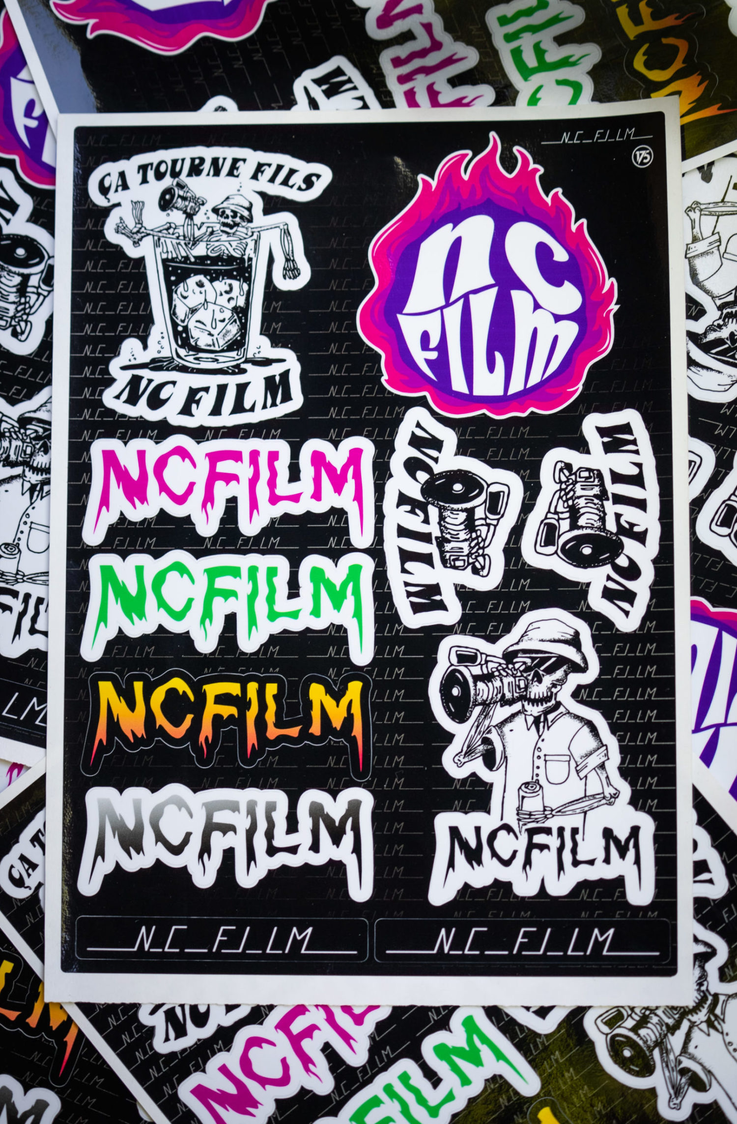 NCF Stickers Plates